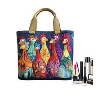 Quilted Tote Bag, Lightweight Purse Handbag With Animal Pattern, Quilted Bags Women Tote For Work Travel School College Office Hospital Nursing Nurse