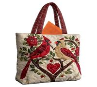 Quilted Tote - Weekender Duffle Bag | Quilted Handbag - for Women Travelers Busy Moms Students Commuters Office Casual Shopping Weekend Getaways Travel Beach Day College Campus Yoga