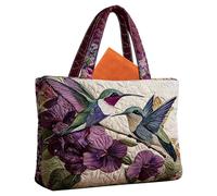 Quilted Tote Weekender Duffle Bag | Quilted Overnight Tote for Women Travelers Busy Moms Students Commuters Office Casual Shopping Weekend Getaways Travel Beach