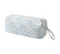 Quilted Travel Case with Handle & Zipper Cute Floral Carrying Bag Large Capacity Storage Bags for Ai