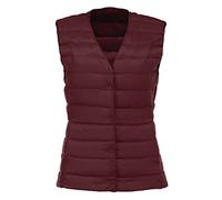 Quilted Vest Long Women's Sleeveless Vest Women's Long Winter Gilet Tailored Quilted Vest Warm Women's Vest Sporty Cardigan Puffer Quilted Coat Ultralight Hiking Vest Windbreaker Heat Vest V-Neck Vest