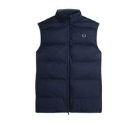 Quilted Vest - male - Fred Perry - Waistcoats - Blue - XL - Jackets XL