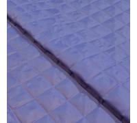 Quilted Waterproof Fabric 4oz Polyester with 100gsm Wadding 150cm Width Box Design - Supplied by the Metre as One Continuous Length (Lilac, Per Metre (as one Continuous Length))