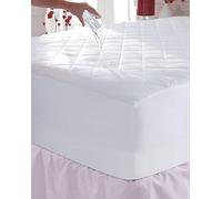 Quilted Waterproof Mattress Protectors Fitted Sheet Style Bed Cover 30 CM Extra Deep Skirt Hypoallergenic Breathable Noiseless Mattress bed Protectors (White, Bunk Bed (76 x 190 + 30cm))