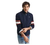 Quilted Windcheater Vest, male, Gant, Waistcoats, Blue, S, Jackets S