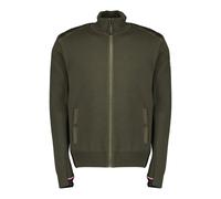 Quilted Zip Cardigan- male- Moncler- Cardigans- Green- XL- Knitwear XL