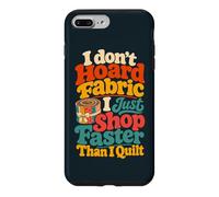 Quilter Fabric Sewing Machine Quilt Case for iPhone 7 Plus/8 Plus