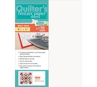 Quilter’s Freezer Paper Sheets, Bulk Pack: 70 Sheets, 81/2 x 11