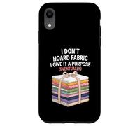 Quilter Sewer Passion for Quilting Sewing and Knitting Case for iPhone XR