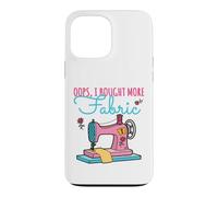 Quilter Sewing Machine Seamstress Sewer Quilting Lover Case for iPhone 13 Pro Max