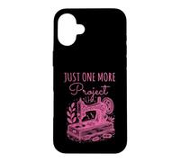 Quilter Sewing Machine Seamstress Sewer Quilting Lover Case for iPhone 16 Plus