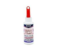 Quilters Choice 12-Piece 59 ml Medium bottle, Dries Clear | No Pinning or Stitching • Washes Out Completely • Precision Tip • Ideal for Quilts, Appliqués, Hems and Seams