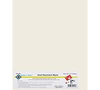 Quilter's Rule Heat Resistant Mylar Templates: 10in x 12in Sheets - 4/pkg