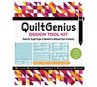 QuiltGenius Design Tool Kit : Stencils, Graph Paper & Booklet to Unleash Your Creativity