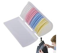 Quilting Chalk, Fabric Chalk Sewing | Erasable Fabric Marking Tool, Triangle Shaped Chalk | Quilting Supplies for Professional Tailors, Designers, and Dressmakers