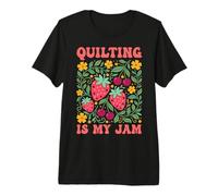 Quilting is My Jam Premium T-Shirt