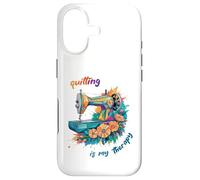 Quilting Is My Therapy, Funny Quilting Sewing, Mothers Day Case for iPhone 17