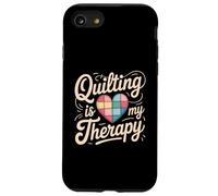 Quilting Is My Therapy Quilting Tee For Women Sewing Case for iPhone SE (2020) / 7 / 8