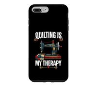 Quilting Is My Therapy Sewing Machine Case for iPhone 7 Plus/8 Plus