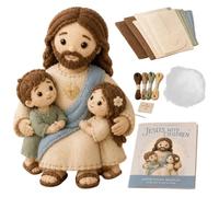 Quilting Kit, Hand-Art Craft Set, Faith-Based Creative Project Kit, Perfect for Home Activities, Birthday Parties, Family Gatherings, School Workshops, and Travel Crafting