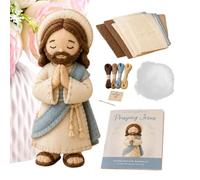Quilting Kits Christian Hand Art Craft Set - DIY Craft Kit for Sewing Quilting Creative Fabric Art | Complete Crafts Set for Home Party Birthday Family School Workshop Travel Activity Use Case Learnin