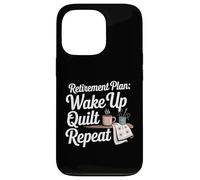 Quilting Lover Sewing Retirement Knitting Quilter Sewer Case for iPhone 13 Pro