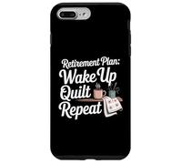 Quilting Lover Sewing Retirement Knitting Quilter Sewer Case for iPhone 7 Plus/8 Plus