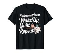 Quilting Lover Sewing Retirement Knitting Quilter Sewer T-Shirt
