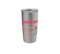 Quilting Mom Quilter Sewing Definition for Mama Mothers Day Stainless Steel Insulated Tumbler