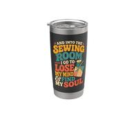 Quilting Mom Sewing Quilter Patchwork Lovers Retreats Stainless Steel Insulated Tumbler