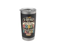 Quilting Mom Sewing Quilter Vintage Patchwork Lovers Stainless Steel Insulated Tumbler