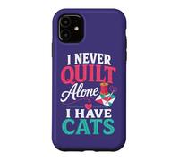 Quilting Mom Sewing Quilter Weekend Crafting Patchwork Case for iPhone 11