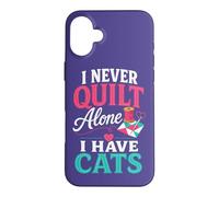Quilting Mom Sewing Quilter Weekend Crafting Patchwork Case for iPhone 16 Plus