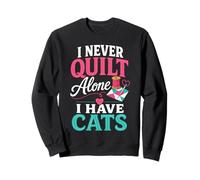 Quilting Mom Sewing Quilter Weekend Crafting Patchwork Sweatshirt