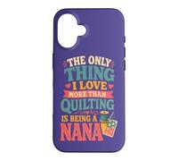 Quilting Nana Sewing Quilter Retro Patchwork Lover Case for iPhone 16