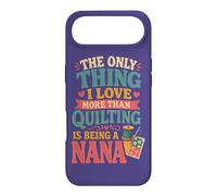 Quilting Nana Sewing Quilter Retro Patchwork Lover Case for iPhone Air
