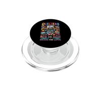 Quilting Quilters Cut With Hope Stitch With Grace Sew Share PopSockets PopGrip for MagSafe