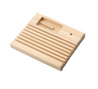 Quilting Ruler Rack - Wooden Beech Patch-Work Holder, Sewing Ruler Stand Organizer | Antiskid Creative Slots Craft Template Storage Rack for Bobbins Needles Quilting Accessories Work-Space Home Studio