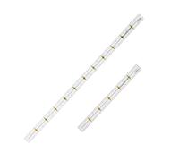 Quilting Ruler Set, 6" x 1/2" and 12" x 1/2" Non-Slip Transparent Acrylic, 3mm Thick