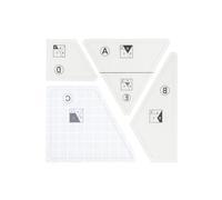 Quilting Ruler Templates Acrylics Patchwork Ruler Clearly Making Lines For Adult Sewing Embroidery 3/4/5Pcs Rulers