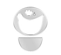 Quilting Ruler Templates - Heat Resistant Sewing Pot Holders | Chicken Shaped Cotton Lining for Baking, Microwave, Grilling, BBQ, Cooking, Crafts, Accessories