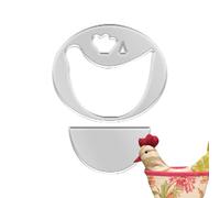 Quilting Rulers and Templates Sewing Ruler Kit Chicken Shaped | Acrylic Rooster Pot Holders Template, Heat Resistant Sewing Grid Guide for Baking Grilling, BBQ Cooking Microwave Craft