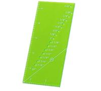 Quilting Seam Guide Ruler Sew Seam Allowance Ruler with 45°Trim Line Handmade Patchwork Tools for 1/8 to 2 Inch Straight Line
