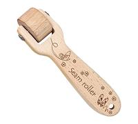 Quilting Seam Roller - Sewing Seam Roller Wallpaper Roller With Ergonomic Handle, Solid Wood Cloth Pressing Wheel For Sewing, Quilting, Print, Wallpaper