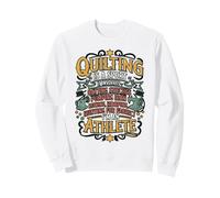 Quilting Sports Word Affirmation Quilters Seamstress Tailors Sweatshirt