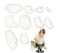 Quilting Template Set - Home Sewing Crafts, Memory Elephant Acrylic Rulers | Projects, Elephant Pattern Template for Creative Art, Quilts, Lovers