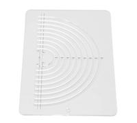 Quilting Templates, Circle Cutter Ruler, Diy Circle Quilting Cutting Templates Sewing Ruler for Patchwork Sewing, Acrylic Circle Templates for Cloth Paper Cards, Fabric Cutting Accessories