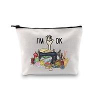 Quilting Themed Gift Sewing Gift Sewing Storage Bag Stitching Makeup Bag for Quilters Seamstress Tailors Sewing Lovers (OK Sewing Bag EU)