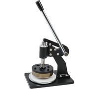 Quilting Tools, Hand Press Sample Tool, Textile Carpet Sample Cutter, Round Sample Cutter, Cutting Area 100 Square Centimeters, Cutting Thickness 0.1-10mm, for Textile, Carpet & Leather