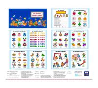 Quilting Treasures - Childrens Pointing Book Sewing Panel - 100% Cotton